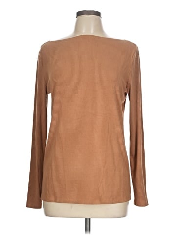 Ann Taylor Factory Long Sleeve T-Shirt (view 1)