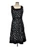 Assorted Brands Polka Dots Black Cocktail Dress Size 12 - photo 1