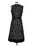 Assorted Brands Polka Dots Black Cocktail Dress Size 12 - photo 2