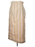 Zara Stripes Tan Casual Skirt Size L - photo 2
