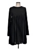 ASOS 100% Polyester Solid Black Casual Dress Size 10 - photo 1