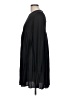 ASOS 100% Polyester Solid Black Casual Dress Size 10 - photo 5