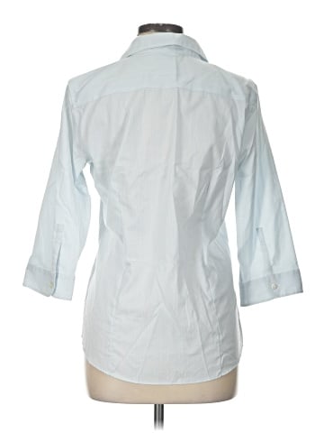 Eddie Bauer 3/4 Sleeve Button-Down Shirt (view 2)