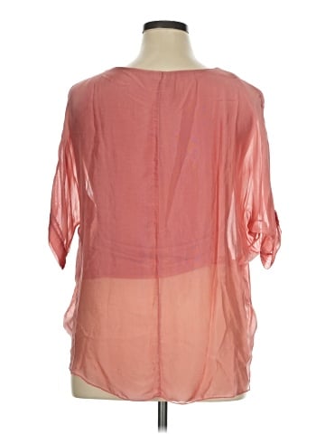 MADE IN ITALY Short Sleeve Blouse (view 2)