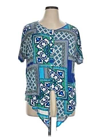 DressBarn Short Sleeve T-Shirt (view 1)