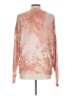 Democracy 100% Cotton Tie-dye Pink Pullover Sweater Size L - photo 2