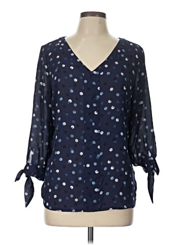 Fortune + Ivy 3/4 Sleeve Blouse (view 1)