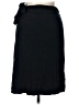 Boden Solid Black Blue Formal Skirt Size 10 - photo 2