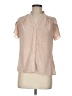 Calvin Klein Tan Short Sleeve Blouse Size M (petite) - photo 1