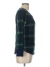 Old Navy Plaid Teal Pullover Sweater Size L - photo 4