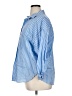 Talbots 100% Cotton Stripes Blue Long Sleeve Button-Down Shirt Size 1X Petite - photo 5