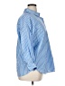 Talbots 100% Cotton Stripes Blue Long Sleeve Button-Down Shirt Size 1X Petite - photo 4