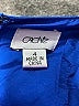 Cache 100% Silk Blue Cocktail Dress Size 4 - photo 7