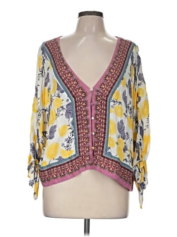 Free People 3/4 Sleeve Blouse (view 1)