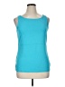 Eddie Bauer Teal Sleeveless Top Size XL - photo 1