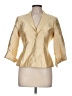 Etcetera 100% Silk Gold Silk Blazer Size 6 - photo 1