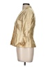 Etcetera 100% Silk Gold Silk Blazer Size 6 - photo 5