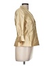 Etcetera 100% Silk Gold Silk Blazer Size 6 - photo 4