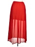 Halogen 100% Polyester Red Formal Skirt Size 12 - photo 2
