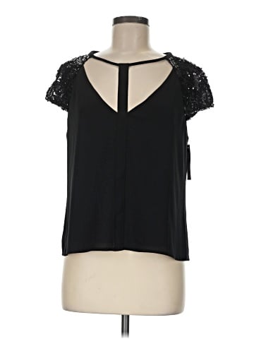 BCBGMAXAZRIA Short Sleeve Top (view 1)