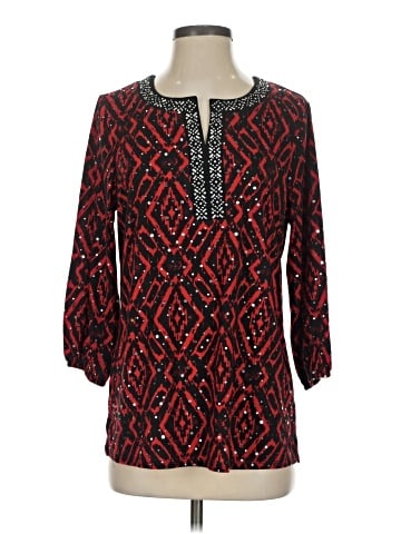 Cathy Daniels 3/4 Sleeve Blouse (view 1)