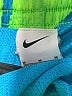 Nike 100% Polyester Green Board Shorts Size M (youth) - photo 3