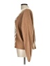 Express Color Block Brown Pullover Sweater Size L - photo 5