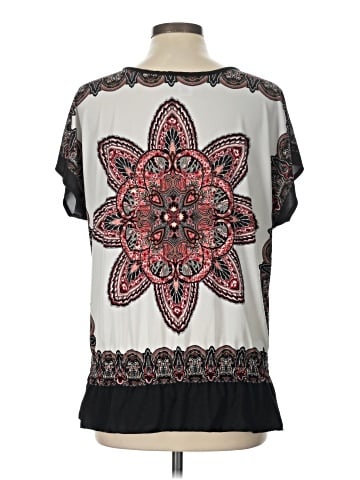 Claudia Richard Short Sleeve Blouse (view 2)