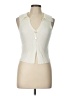 Hazel Ivory Sleeveless Button-Down Shirt Size L - photo 1