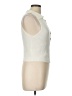 Hazel Ivory Sleeveless Button-Down Shirt Size L - photo 4
