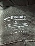Brooks Graphic Black Athletic Shorts Size S - photo 3