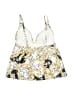 Venus Floral Yellow Swimsuit Top Size 6 - photo 2