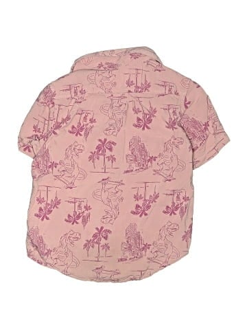 Cat & Jack Short Sleeve Button-Down Shirt (view 2)