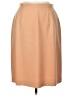 Talbots 100% Silk Solid Tan Silk Skirt Size 8 - photo 1