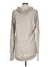 Athleta Silver Turtleneck Sweater Size L - photo 2