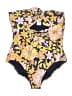 J.Crew Floral Yellow One Piece Swimsuit Size 14 - photo 1