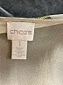 Chico's 100% Polyester Silver Kimono Size M - photo 4