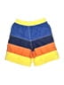 Hanna Andersson 100% Polyester Color Block Yellow Board Shorts Size 8 - photo 2