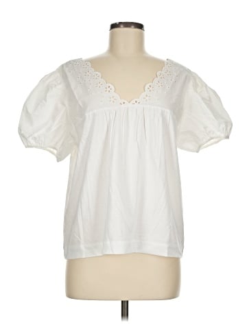 J.Crew Short Sleeve Blouse (view 1)