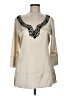 BCBGMAXAZRIA Ivory 3/4 Sleeve Blouse Size M - photo 1
