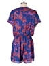 Everly 100% Polyester Paisley Blue Romper Size L - photo 2