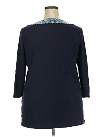 Talbots 3/4 Sleeve Top (view 2)