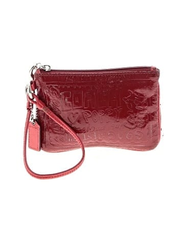 Coach Factory Leather Wristlet (view 1)