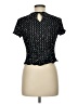 Patra Black Short Sleeve Top Size 6 - photo 2