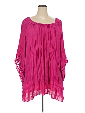 Catherines 3/4 Sleeve Blouse (view 1)
