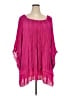 Catherines 100% Polyester Pink 3/4 Sleeve Blouse Size 5X - photo 1