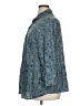 Catherines Paisley Teal 3/4 Sleeve Button-Down Shirt Size 0XWP - photo 5