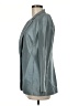 Travis Ayers 100% Silk Teal Silk Blazer Size 8 - photo 6