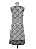 Max Studio Paisley Blue Casual Dress Size M - photo 2
