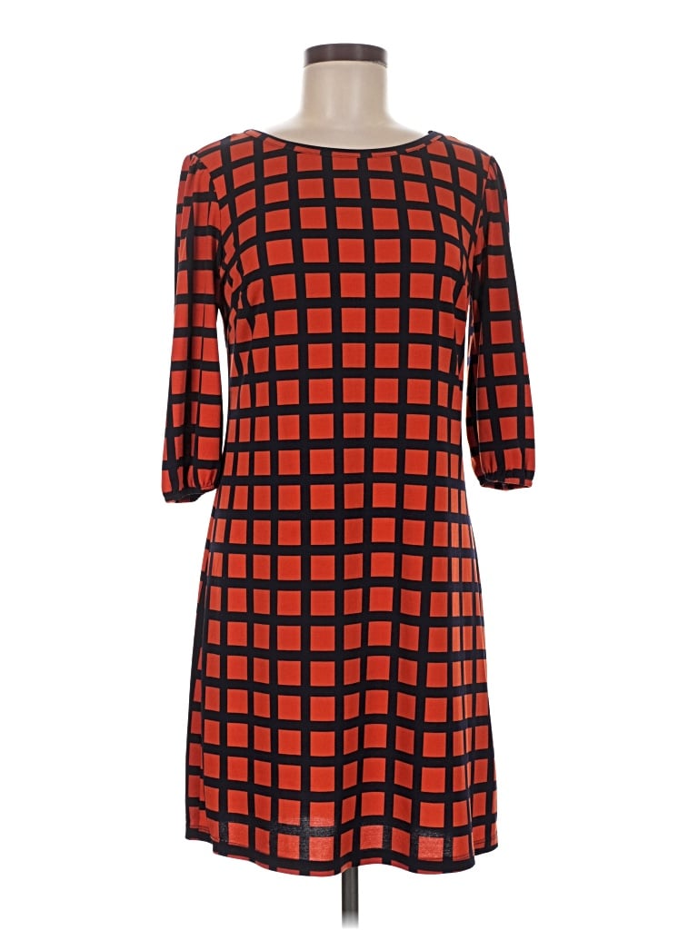 Pre-owned En Focus Studio Casual Dress In Orange